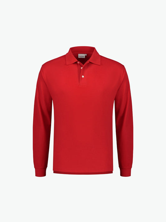 Santino Matt Poloshirt - Rood Polo Santino S