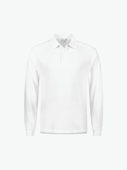 Santino Matt Poloshirt - Wit Polo Santino S