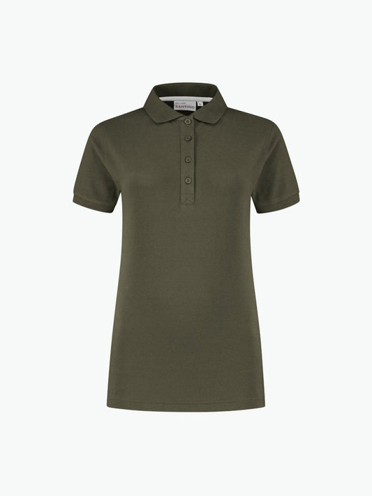 Santino Max Ladies Poloshirt - Army Polo Dames Santino XS