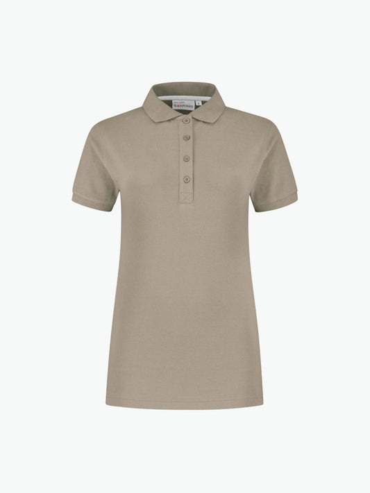 Santino Max Ladies Poloshirt - Sahara Polo Dames Santino XS