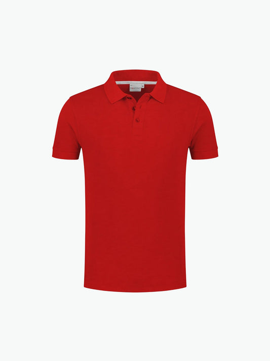 Santino Max Poloshirt - Rood Polo Santino XS