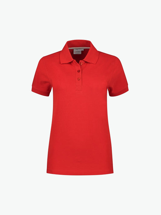 Santino Mojo Ladies Poloshirt - Rood Polo Dames Santino XS