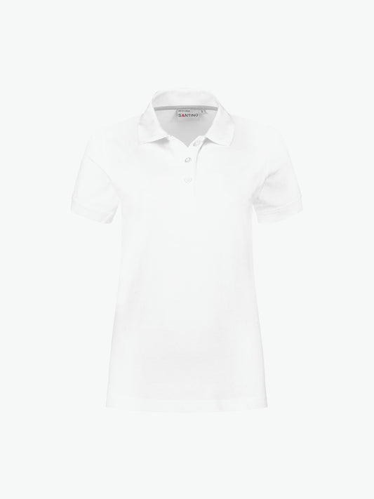 Santino Mojo Ladies Poloshirt - Wit Polo Dames Santino XS
