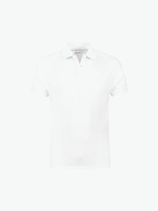 Santino Mojo Poloshirt - Wit Polo Santino XS