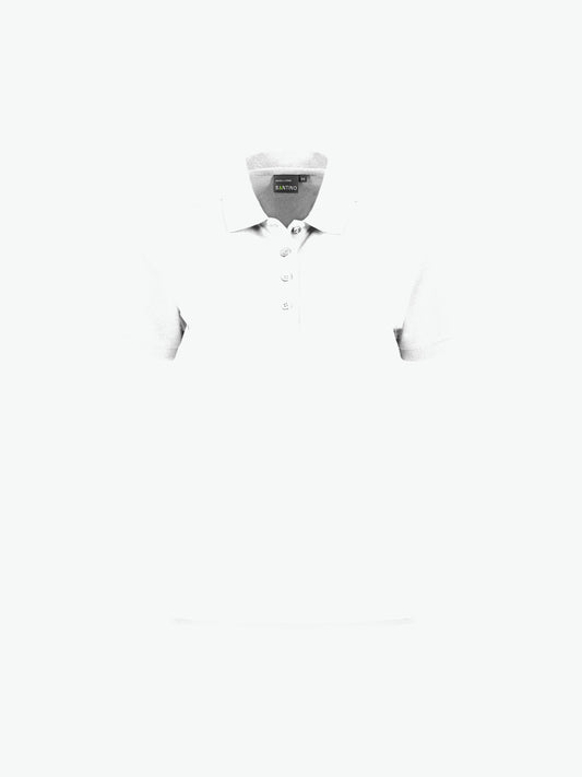 Santino Monza Ladies Poloshirt - Wit Polo Dames Santino XS