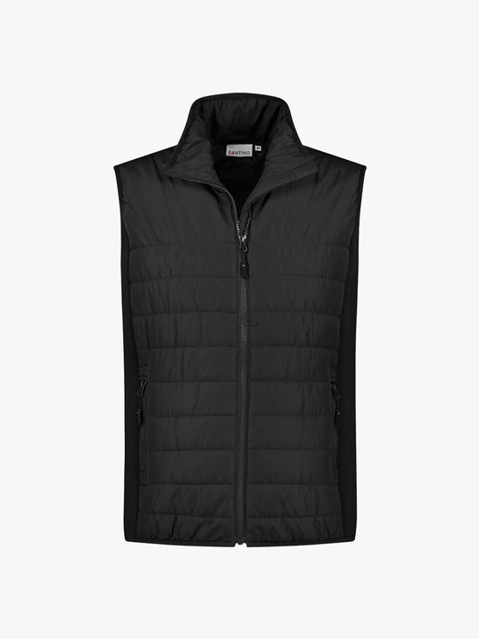 Santino Oslo Bodywarmer - Zwart Bodywarmer Santino XS