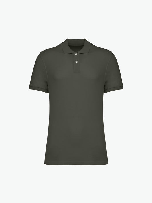 Native Spirit NS207 Polo - Organic Khaki Duurzame Polo Native Spirit S