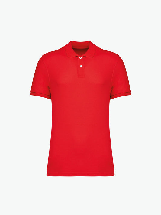 Native Spirit NS207 Polo - Poppy Red Duurzame Native Spirit S