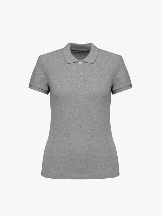 Native Spirit NS208 Polo - Moon Grey Heather Duurzame Native Spirit XS