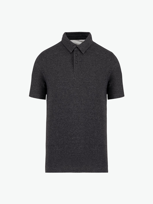 Native Spirit NS210 Polo - Recycled Anthracite Heather Duurzame Polo Native Spirit