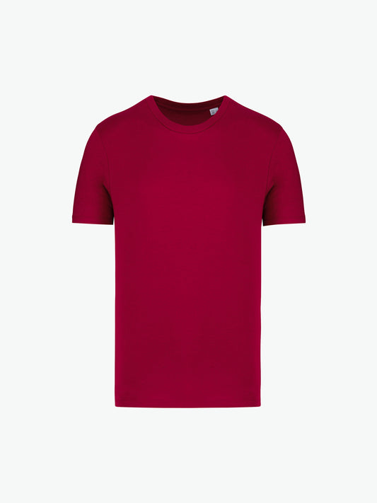 Native Spirit NS300 T-shirt - Hibiscus Red Duurzame T-Shirt Native Spirit
