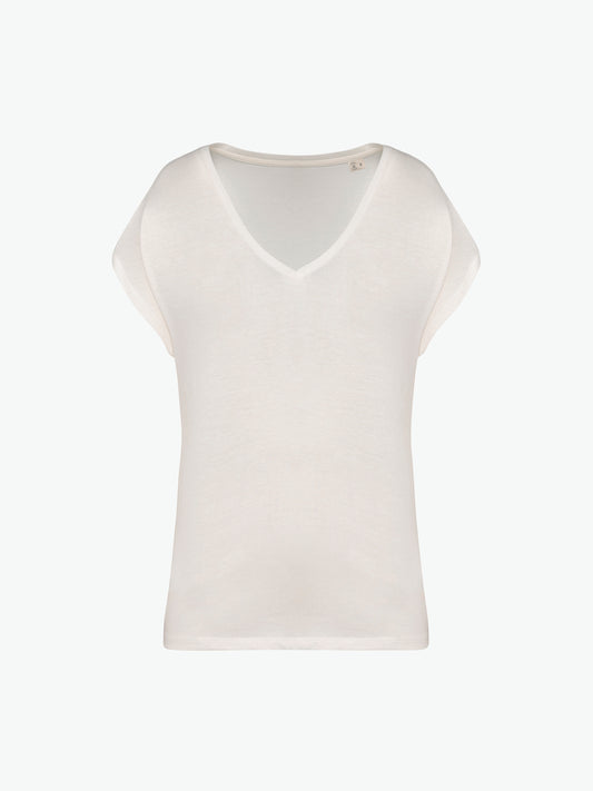 Native Spirit NS312 T-shirt - Ivory Duurzame T-Shirt Dames Native Spirit