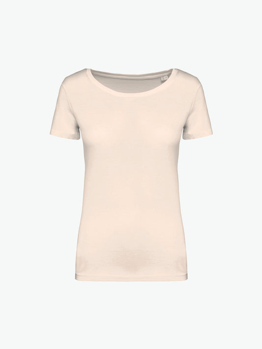 Native Spirit NS324 T-shirt - Ivory Duurzame T-Shirt Dames Native Spirit XS