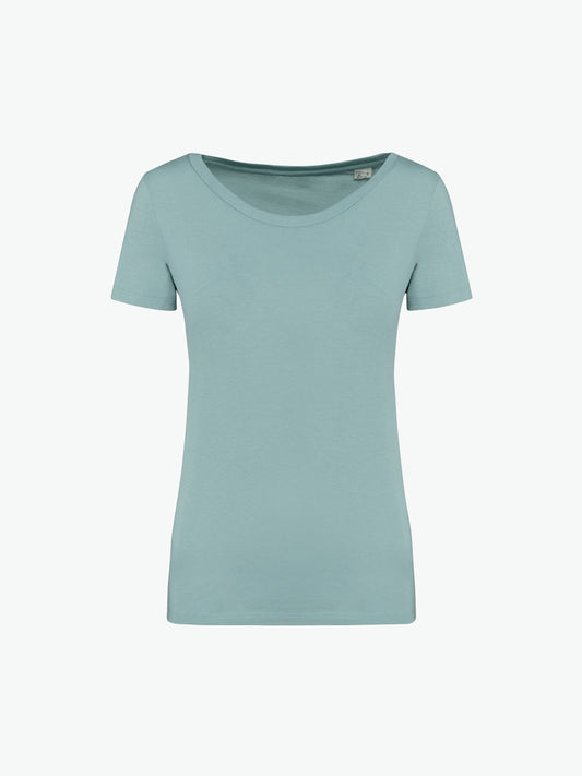 Native Spirit NS324 T-shirt - Jade Green Duurzame T-Shirt Dames Native Spirit