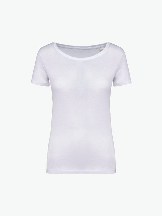 Native Spirit NS324 T-shirt - White Duurzame T-Shirt Dames Native Spirit