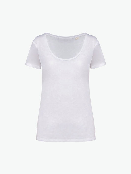 Native Spirit NS329 T-shirt - White Duurzame T-Shirt Dames Native Spirit