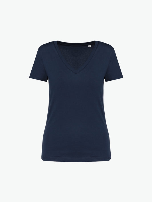 Native Spirit NS334 T-shirt - Navy Blue Duurzame T-Shirt Dames Native Spirit XS