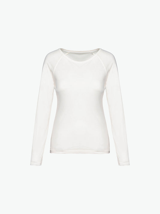 Native Spirit NS339 T-shirt - Washed Ivory Duurzame T-Shirt Dames Native Spirit XS
