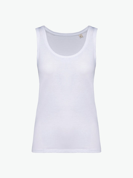 Native Spirit NS341 Tank Top - White Duurzame T-Shirt Dames Native Spirit XS