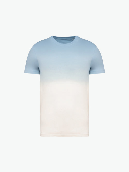 Native Spirit NS345 T-shirt - Dip Dye Aquamarine Duurzame T-Shirt Native Spirit