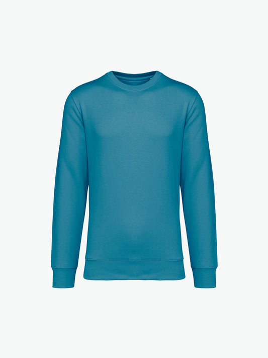Native Spirit NS400 Sweater met ronde hals - Adriatic Blue Duurzame Sweater Native Spirit