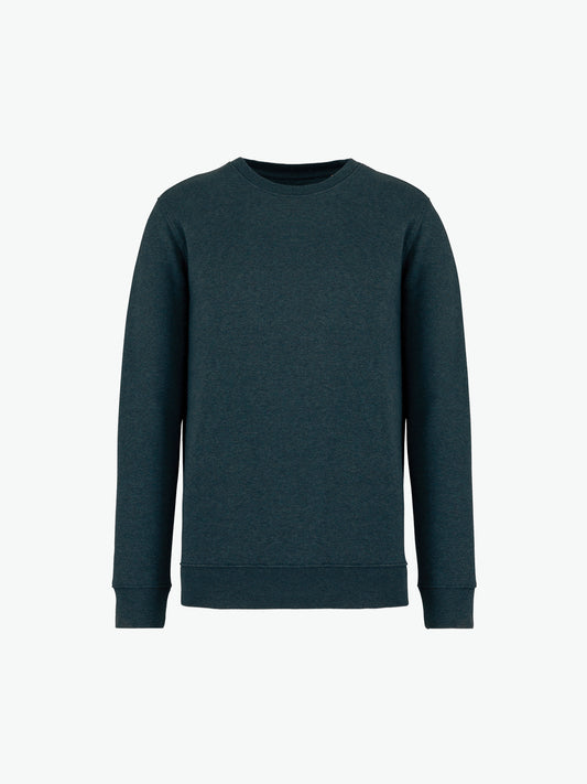 Native Spirit NS400 Sweater met ronde hals - Amazon Green Heather Duurzame Sweater Native Spirit XXS