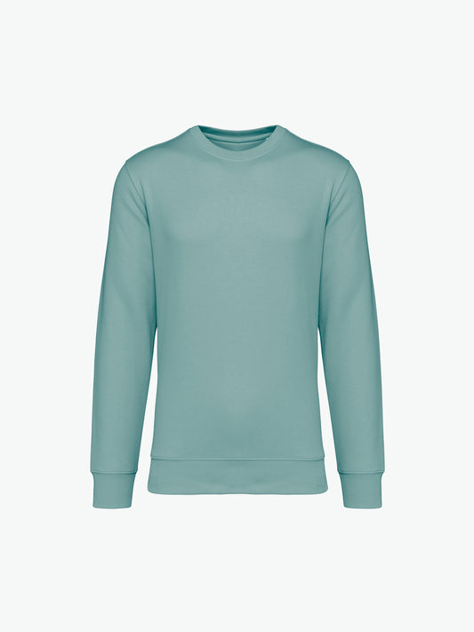 Native Spirit NS400 Sweater met ronde hals - Jade Green Duurzame Sweater Native Spirit