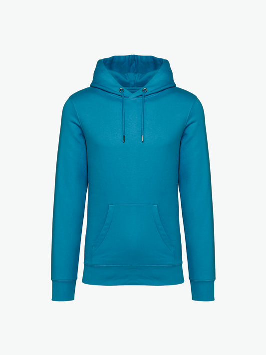 Native Spirit NS401 Hooded sweatshirt - Adriatic Blue Duurzame Hoodie Native Spirit