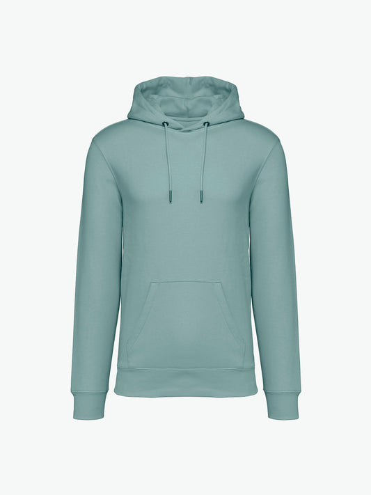 Native Spirit NS401 Hooded sweatshirt - Jade Green Duurzame Hoodie Native Spirit