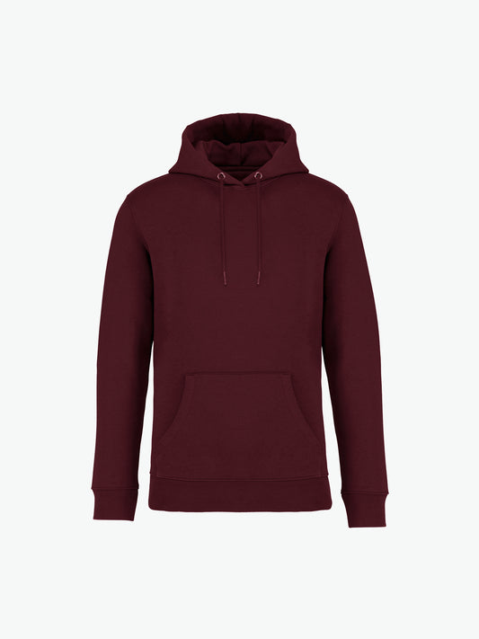 Native Spirit NS401 Hooded sweatshirt - Dark Cherry Duurzame Hoodie Native Spirit XXS