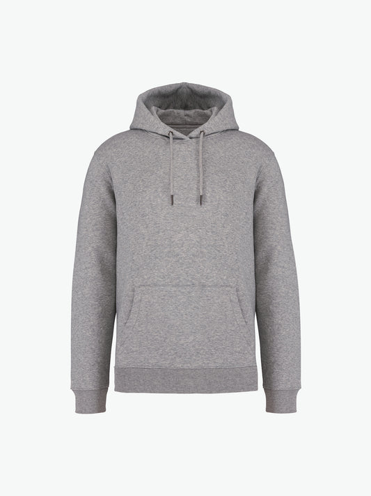 Native Spirit NS401 Hooded sweatshirt - Moon Grey Heather Duurzame Hoodie Native Spirit XXS