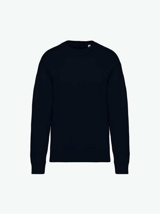 Native Spirit NS407 Sweater met ronde hals - Black Duurzame Sweater Native Spirit