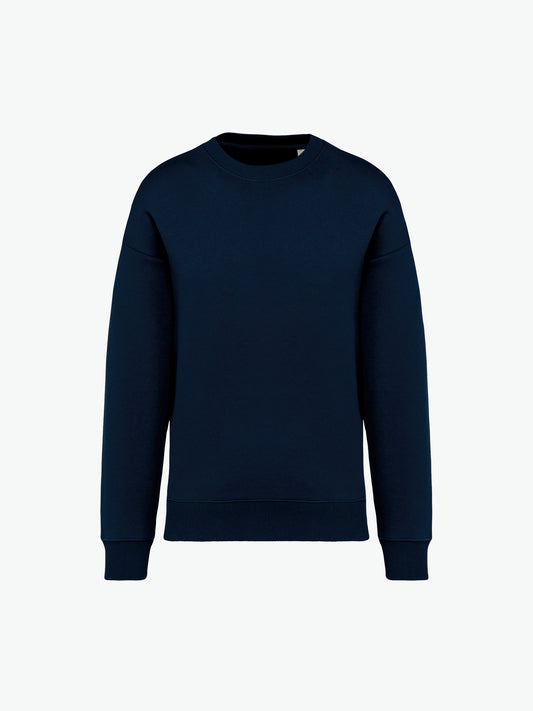 Native Spirit NS407 Sweater met ronde hals - Navy Blue Duurzame Sweater Native Spirit