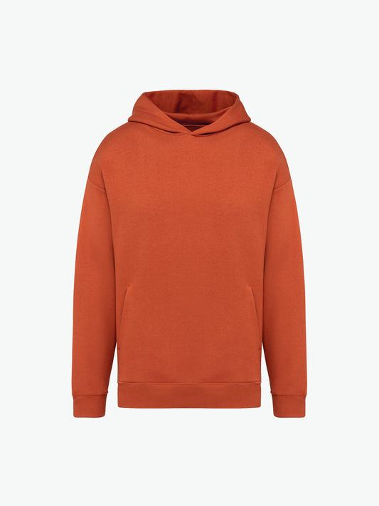 Native Spirit NS408 Hooded sweatshirt - Burnt Brick Duurzame Hoodie Native Spirit
