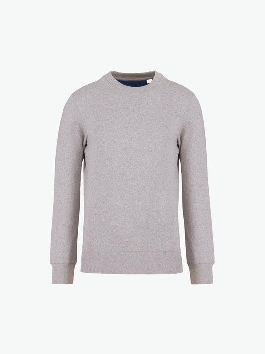 Native Spirit NS410 Sweater met ronde hals - Recycled Oxford Grey Duurzame Sweater Native Spirit XXS
