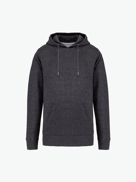 Native Spirit NS411 Hooded sweatshirt - Recycled Anthracite Heather Duurzame Hoodie Native Spirit