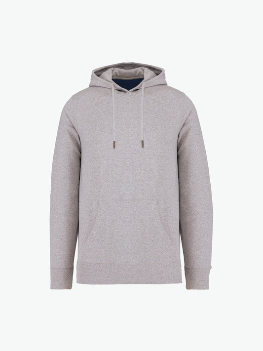 Native Spirit NS411 Hooded sweatshirt - Recycled Oxford Grey Duurzame Hoodie Native Spirit