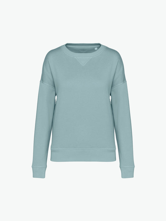 Native Spirit NS420 Sweater met ronde hals - Jade Green Duurzame Sweater Native Spirit