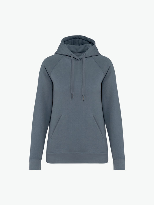 Native Spirit NS422 Hooded sweatshirt - Mineral Grey Duurzame Hoodie Native Spirit