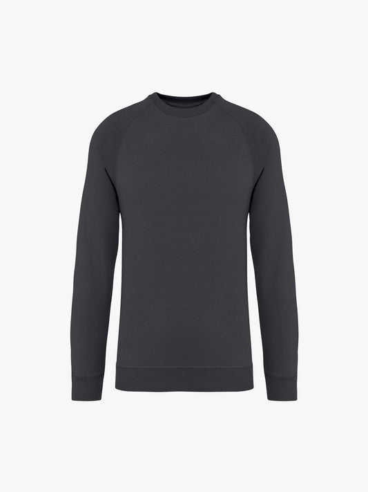 Native Spirit NS423 Sweater met ronde hals - Iron Grey Duurzame Sweater Native Spirit