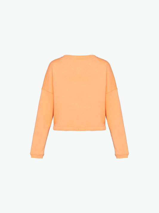 Native Spirit NS429 Sweater met ronde hals - Apricot Duurzame Sweater women Native Spirit