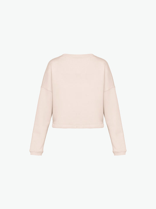 Native Spirit NS429 Sweater met ronde hals - Ivory Duurzame Sweater Dames Native Spirit