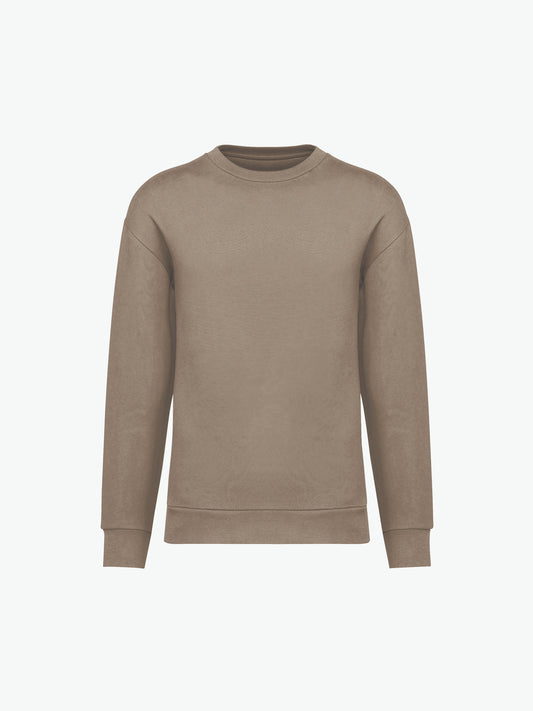 Native Spirit NS435 Sweater met ronde hals - Wet Sand Duurzame Sweater Native Spirit