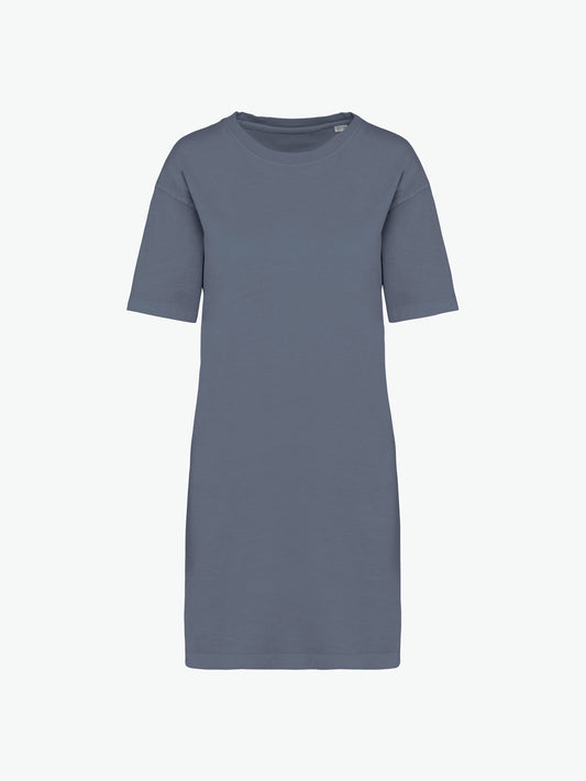 Native Spirit NS5000 Jurk Lounge - Washed Mineral Grey Duurzame Jurk Native Spirit