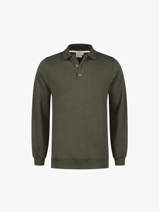 Santino Ramon Polosweater - Army Polosweater Santino XS