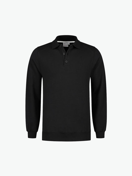 Santino Ramon Polosweater - Zwart Polosweater Santino XS
