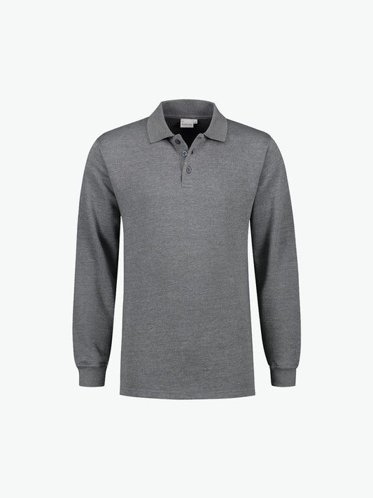 Santino Rick Polosweater - Donker Grijs Polosweater Santino L
