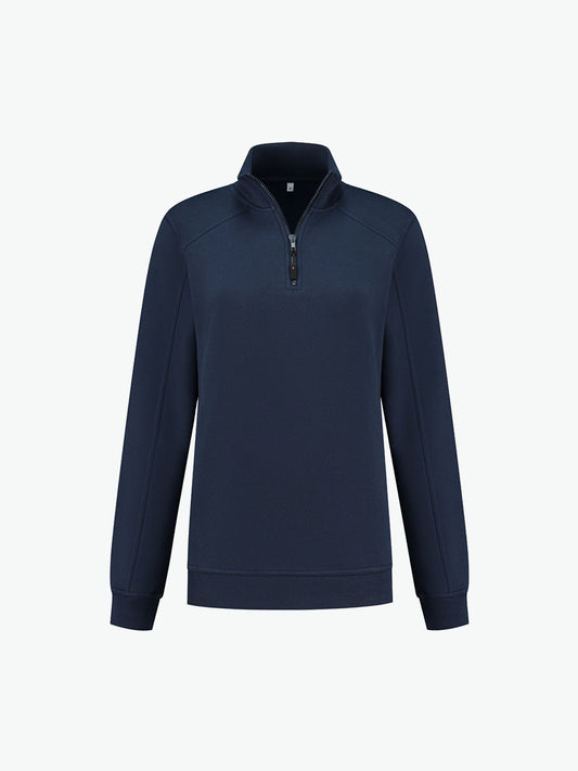 Santino Roswell Ladies Zipsweater - Navy Sweater Dames Santino XS
