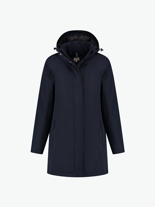 Santino Santiago Ladies Parka - Classic Navy Parka Dames Santino XS