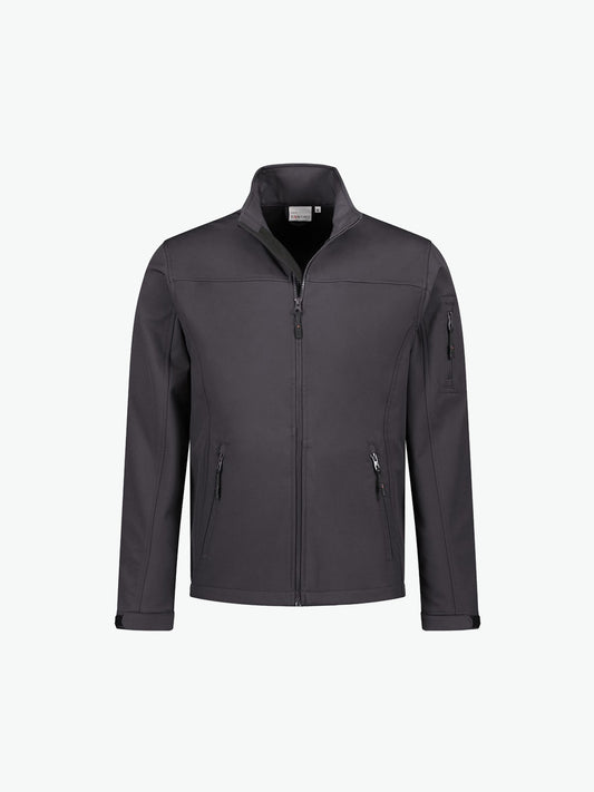 Santino Santo Softshell Jacket - Grijs Softshell Jas Santino S